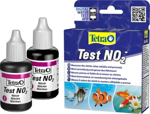 Tetra Test No2 Medidor Nitritos Agua Dulce Salada Acuario