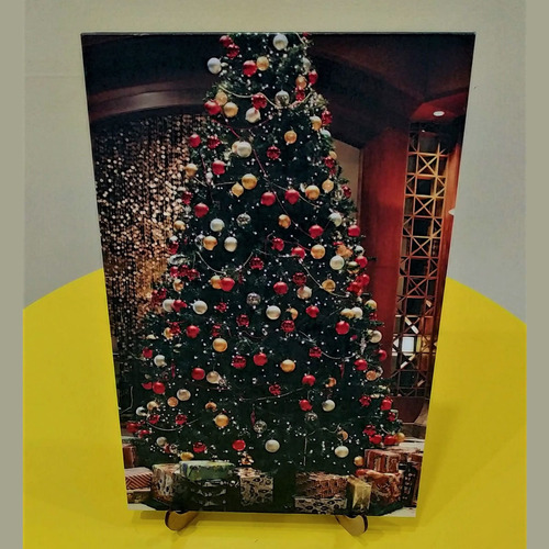 Imagem 2 de 5 de Quadro Decorativo Arvore De Natal