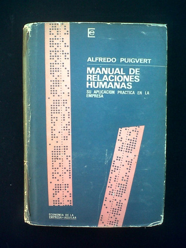 Manual De Relaciones Humanas Alfredo Puigvert