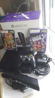 Consola Xbox 360 250gb Con Kinect + 2 Juegos + 1 Joystick