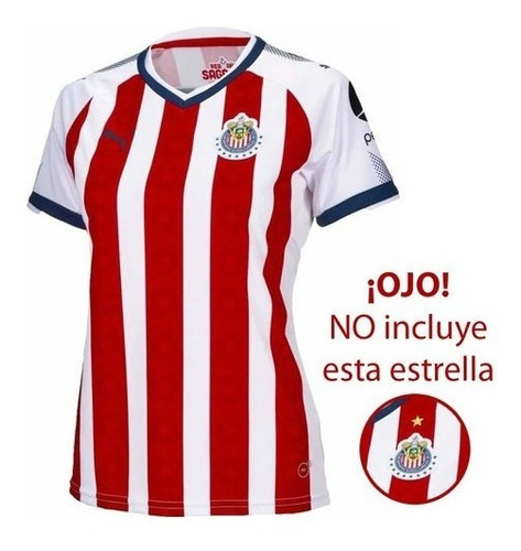 Jersey Original Chivas Dama 2018 Camisa Puma Playera Blusa