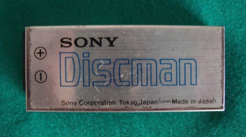 Discman Bateria Sony Recargable