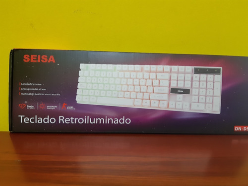 Teclado Gaming Multimedia Retroiluminado Usb Español