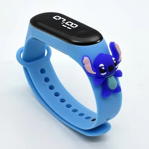 . Reloj Pulsera Led Infantil De Dibujos Animados, 24 Piezas