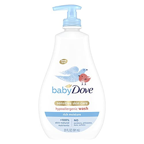 Baby Dove Tip To Toe Wash Y Champu Para La Piel Delicada Del