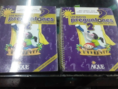 Los Nuevos Preguntones 2 Aique Lote X 2 Libros