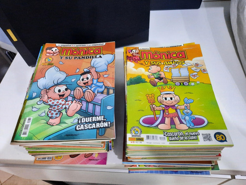 Monica Y Su Pandilla - Serie Completa - Do Nº 1 Ao 65 (em Espanhol) - Panini + Brinde: Monica Y Sus Amigos Nº1 (Usado)