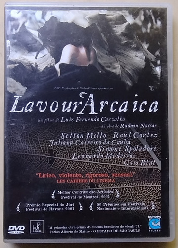 Dvd Lavoura Arcaica Selton Mello (impecável) Dvd Duplo (Usado)