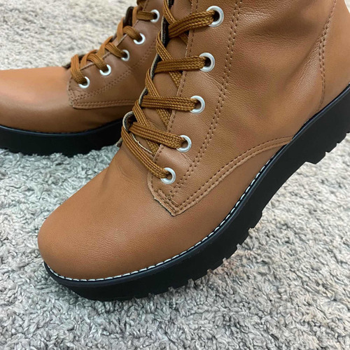 Imagem 5 de 7 de Bota Coturno Feminina Via Marte 22-20201