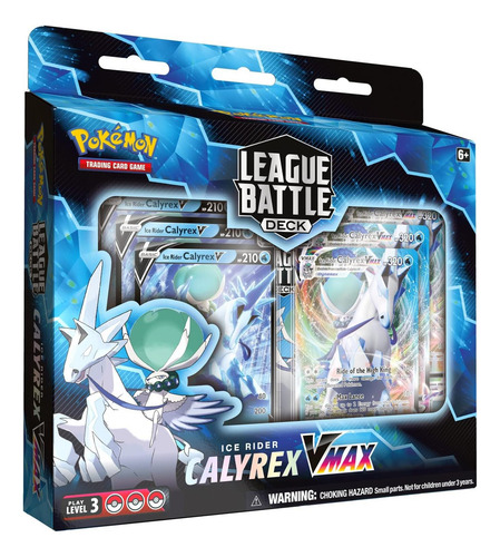 Cartas Pokémon: Ice Rider Calyrex Vmax League Battle Deck