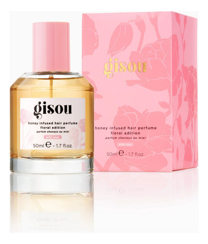 Gisou Honey Infused Hair Perfume Wild Rose 50ml