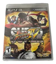 Comprar Super Street Fighter 4 Playstation 3 Ps3 Buen Estado !!