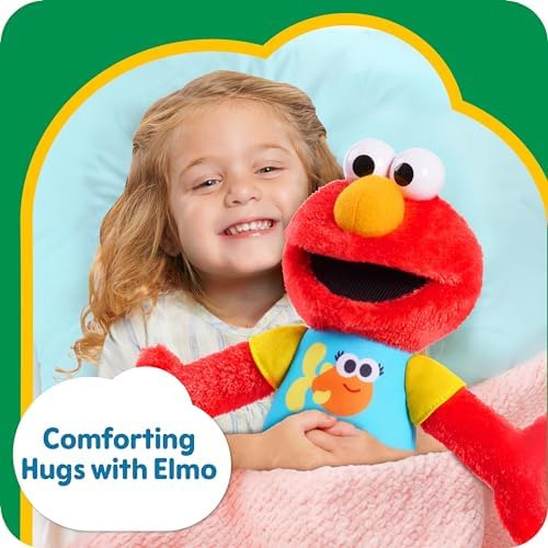 Elmo De Sesame Street: Peluche Que Canta Y Luce, 13 Cm