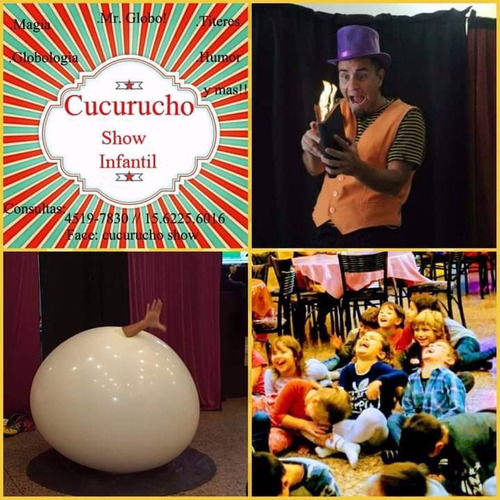 Animación Infantil Magia Payaso Globologia Circo Humor.  