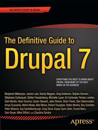 The Definitive Guide To Drupal 7 Nuevo