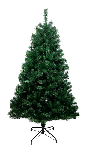 Árbol De Navidad Artificial 2.1m Frondoso Verde 1000 Ramas