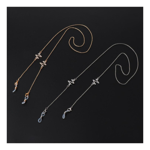 2 Piezas De Gafas De Cadena, Cordón, Correa Para El Cuello