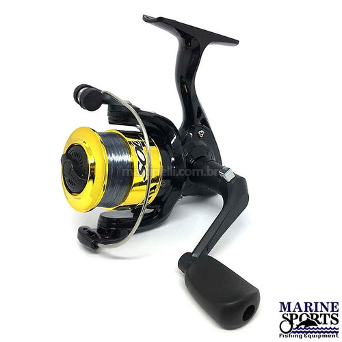 Imagem 2 de 5 de Kit De Pesca: Molinete Sol+ Molinete Star 3+ Anzol+ Linha