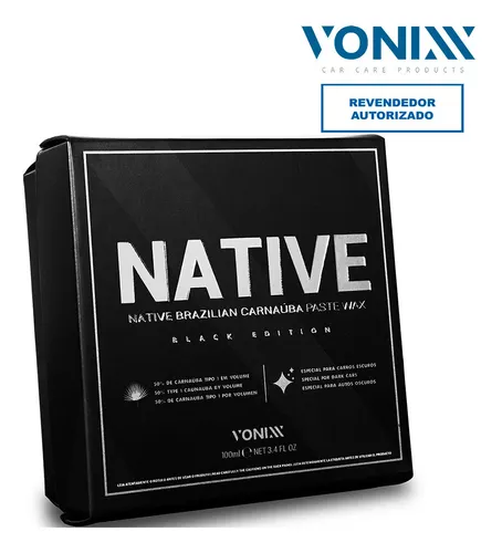 Vonixx Native Brazilian Carnauba Black Wax - 3.4 oz.