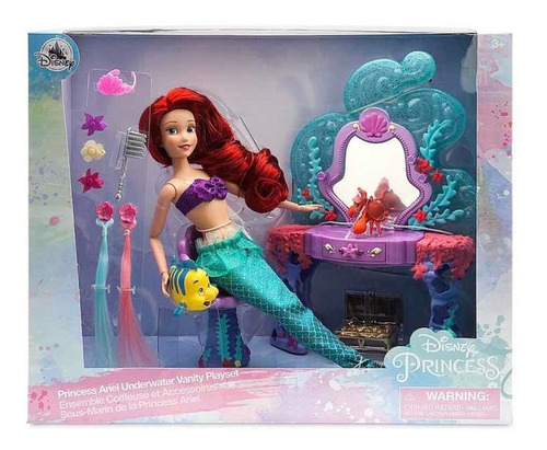 Ariel/ La Sirenita Playset  Disney Store Original Y Nuevo