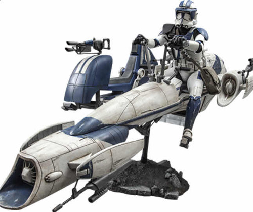 Heavy Weapons Clone Trooper Barc Speeder Hot Toys Star Wars