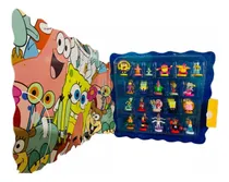 Comprar Coleccionador Bob Esponja Vuala + 21 Figuras Calamardo Guapo