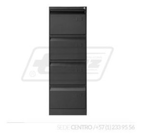 Archivadores Metalicos Verticales De 4 Gavetas Negro