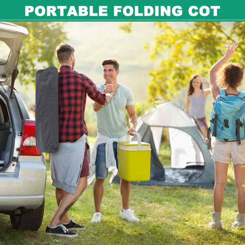 Cuna De Camping Plegable Lilypelle, Muy Resistente, Con Bols