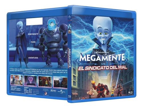 Megamente 2 Blu Ray Latino Y Subtitulado