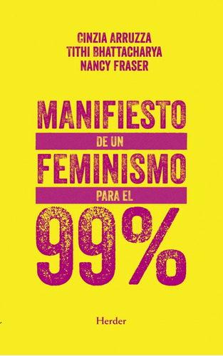 Vvaa-manifiesto De Un Feminismo Para El 99%