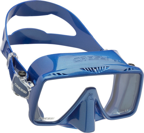 Visor Cressi Mascara Sf1 Buceo Snorkeling Color Azul