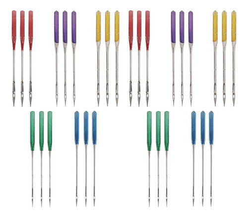 30 Agujas Para Máquina De Coser Punta Regular Universal
