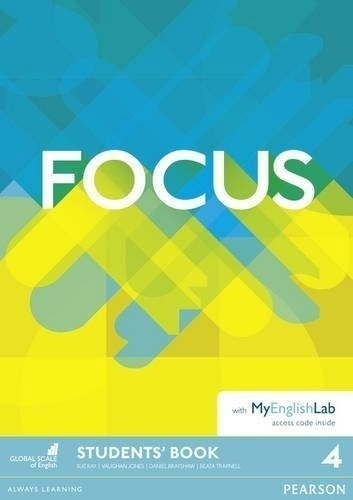 Focus 4 - Student´s Book With My English Lab - Pearson