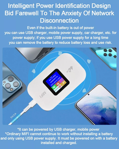 Router 4g Lte Modem Portatil Wifi Chip Portatil
