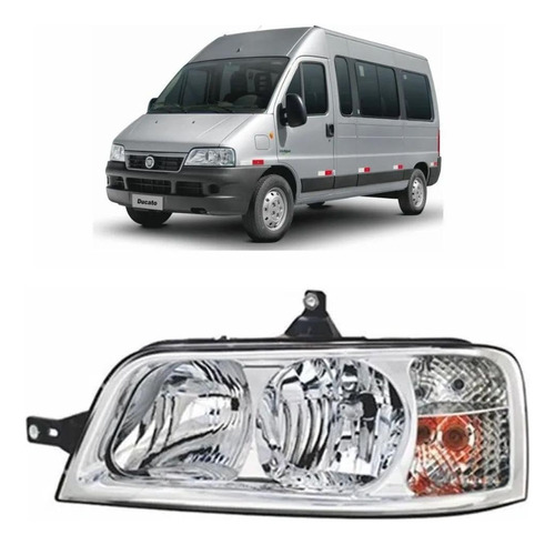 Farol Le Para Ducato 03/15  Peugeot Boxer H1 H7