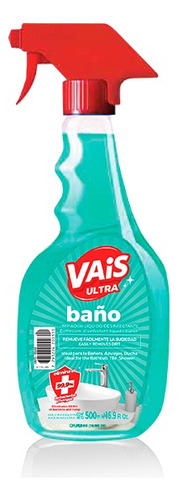 Limpiador De Baño 500 Ml Gatillo Vais ( Pack X 6 Mayorista )