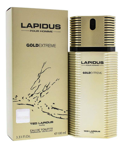 Ted Lapidus Gold Extreme Man 100 Ml Edt Original