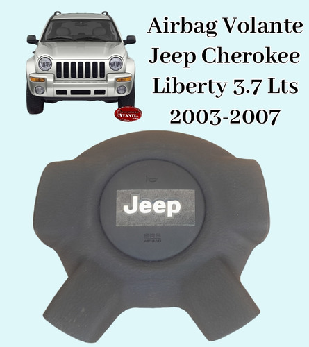 Airbag Volante Jeep Cherokee Liberty 2002 2003 2004 2005 06