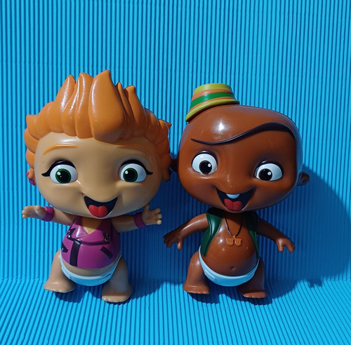 Muñeco Mini Power Rockers Carlos Con Sonido (Usado)