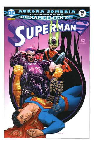 Imagem 1 de 1 de Superman 14 3ª Serie Renascimento Panini Bonellihq Cx153 K19