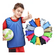 Comprar Pack X5 Chalecos De Entrenamiento Niño Pro Futbol Deporte
