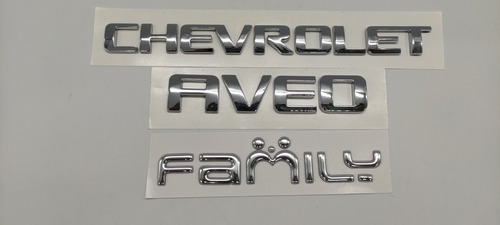 Chevrolet Aveo Family Emblemas 