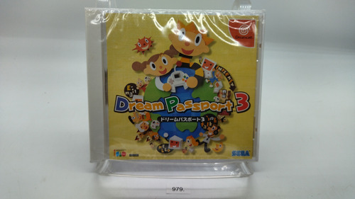 979. Dream Passport 3 Sega Dreamcast