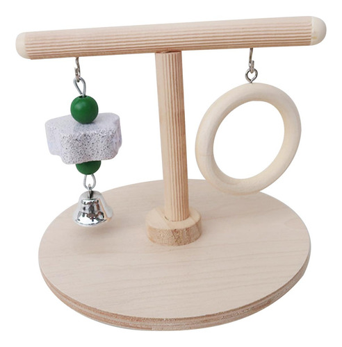 De Juegos Para Loros, Jaula De Pájaros De Madera, Accesorio