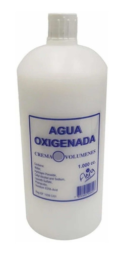 Flora Agua Oxigenada En Crema 1 Litro Vol 10 - 20 - 30 - 40