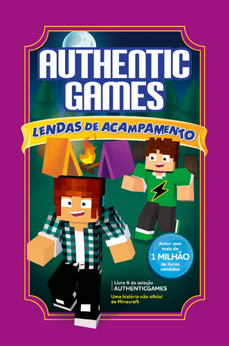 Authenticgames: Lendas de acampamento Vol 6, de AuthenticGames. Astral Cultural Editora Ltda, capa dura em português, 2020