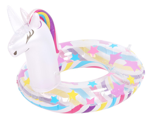 Piscina Inflable Glitter Swim Children Para Unicornio