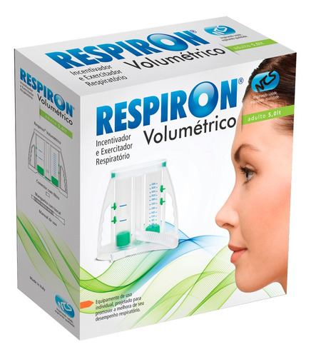 Aparato para Fisioterapia Respiratoria Volumétrico Respiron 5.0Lt