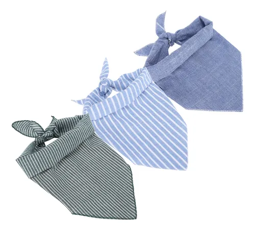 Pet Neckerchief 3pcs Dog Handkerchief Printing Dog Scarf