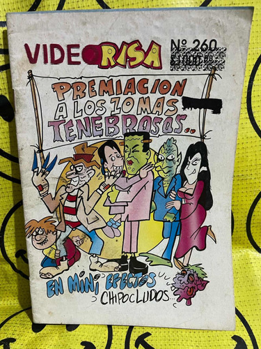 Videorisa Premiacion Lo Mas Tenebroso Comic # 260 Video Risa